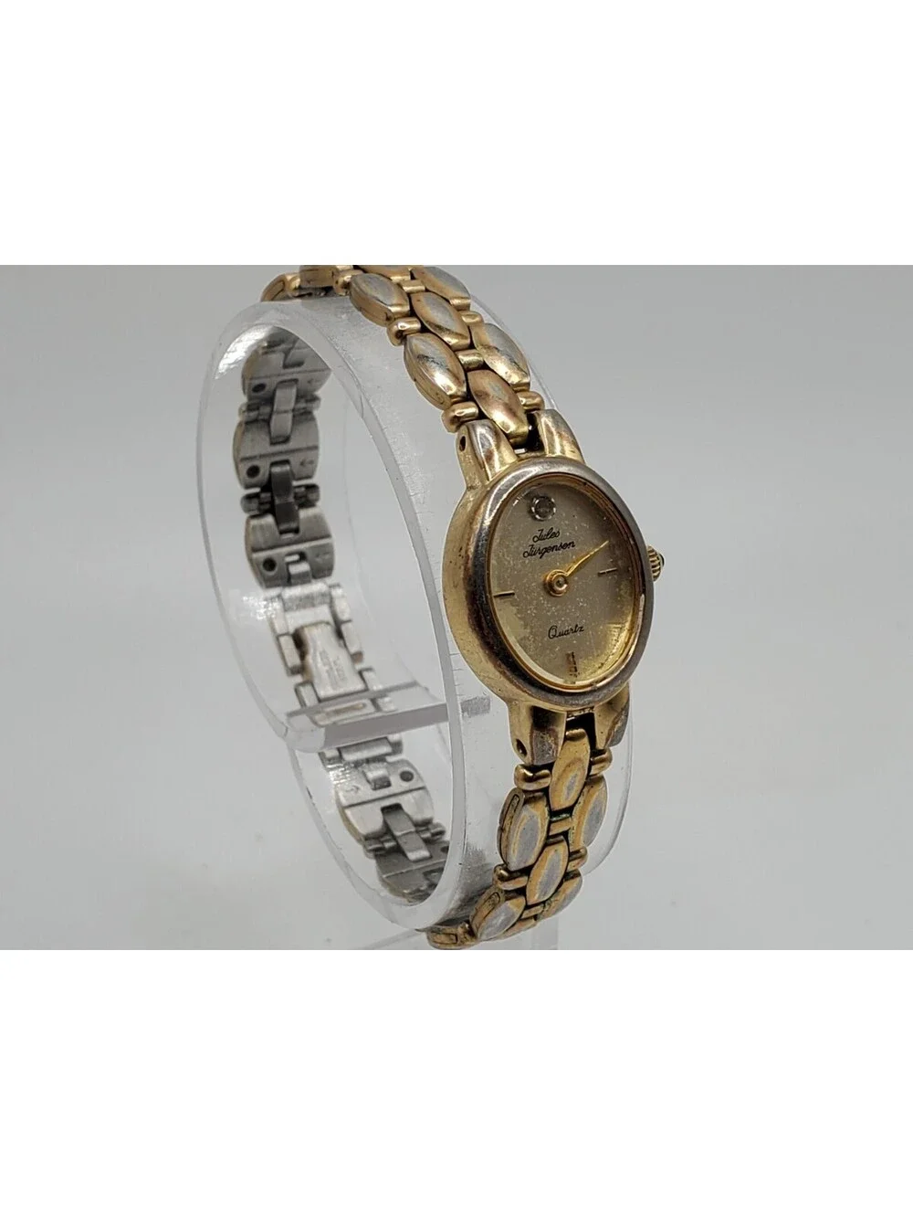 Jules Jurgensen Quartz Watch Women 16mm For Parts Or Repair